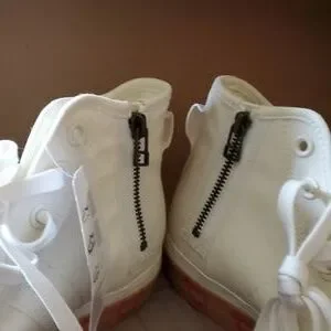 Adidas NIZZA HI HM white hi top athletic shoes shoes Pharrell Williams NWT adidas Originals | Shoes | Adidas Nizza Hi Hm White Hi Top  main image 4